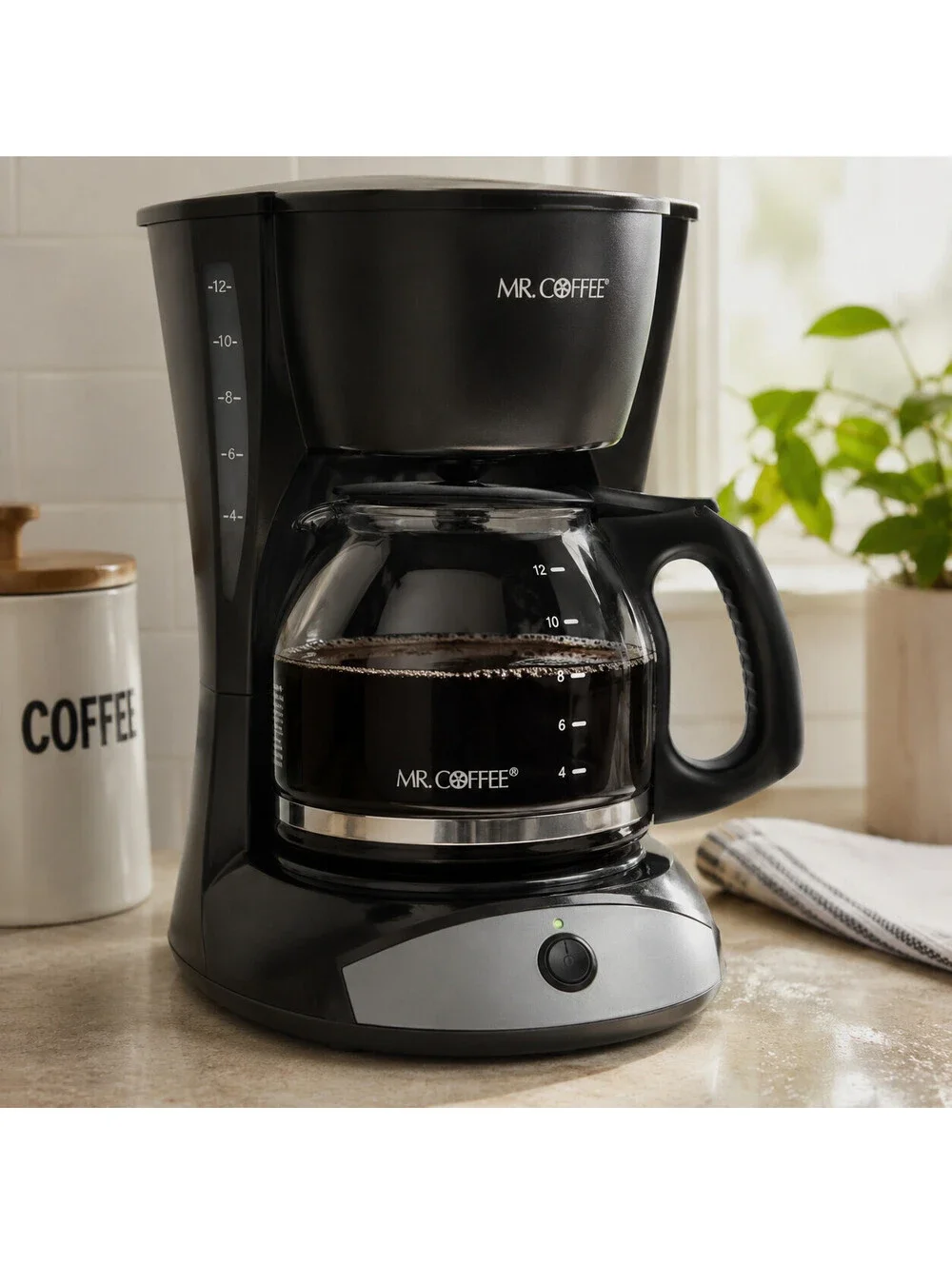 Mr. Coffee 12 Cup Replacement Glass Carafe Pot Black Handle CG13SC